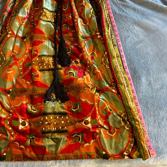 VINTAGE LANVIN velvet maxi-skirt - Picture 8 of 9